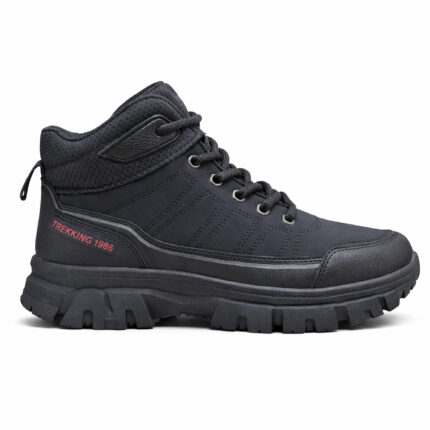 Botín Outdoor Negro Hombre – Alta Resistencia