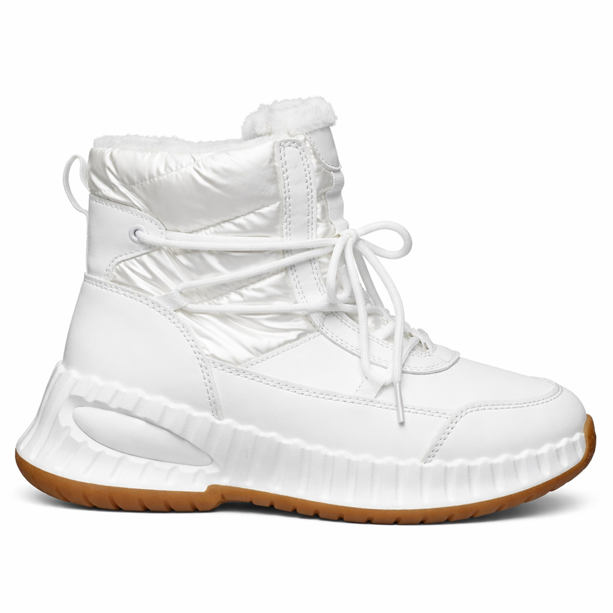 Botas De Invierno Para Mujer Diseño Acolchado Cómodas - Imagen 2