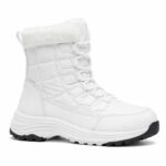 Botines Mujer Invierno Acolchados Con Diseño Urbano - Imagen 2